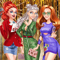 Princesses At Gucci Opening Party - Online Game